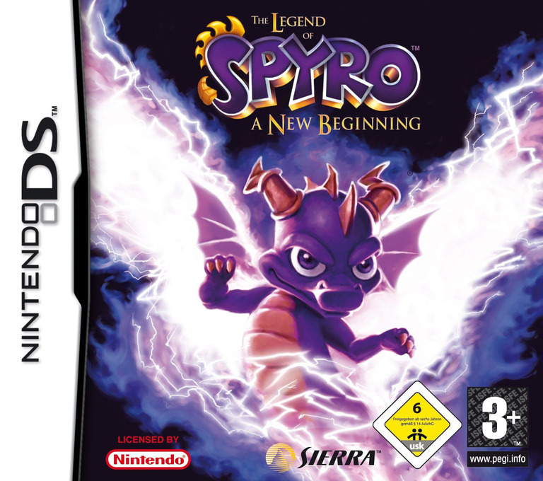 The Legend of Spyro - A New Beginning - Nintendo DS Games