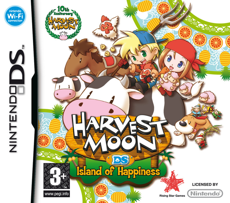 Harvest Moon DS - Island of Happiness - Nintendo DS Games