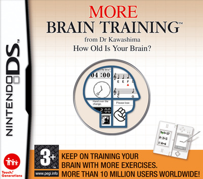 More Brain Training from Dr Kawashima - How Old Is Your Brain? - Nintendo DS Games