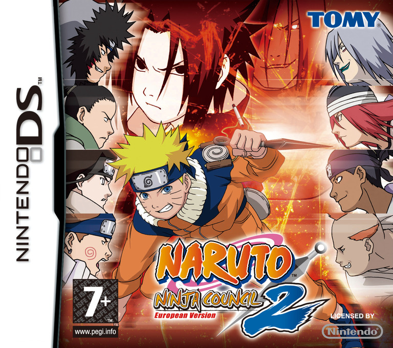 Naruto - Ninja Council 2 - European Version - Nintendo DS Games