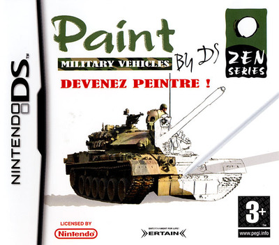Paint by DS - Military Vehicles - Nintendo DS Games