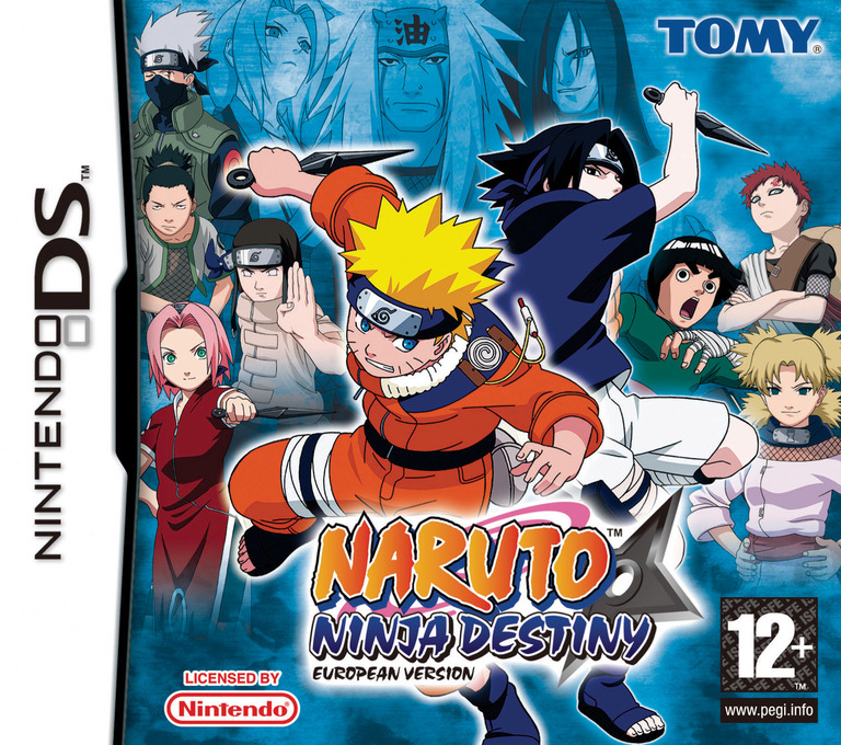 Naruto - Ninja Destiny - European Version - Nintendo DS Games