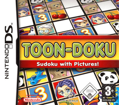 Toon-Doku - Sudoku with Pictures! - Nintendo DS Games