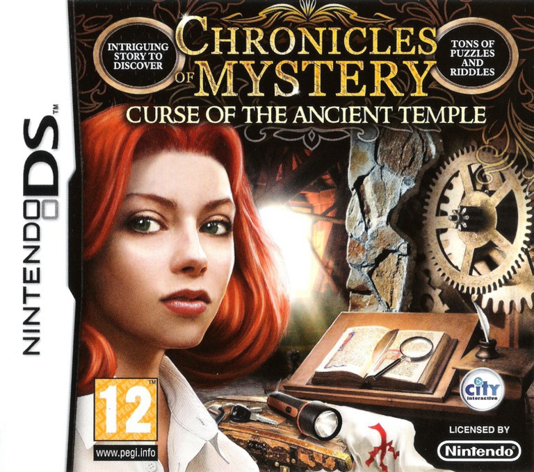 Chronicles Of Mystery - Curse Of The Ancient Temple - Nintendo DS Games