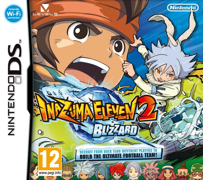 Inazuma Eleven 2 - Blizzard - Nintendo DS Games