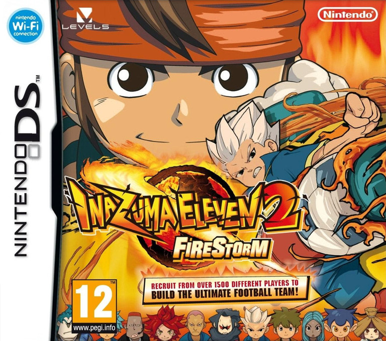Inazuma Eleven 2 - Firestorm - Nintendo DS Games