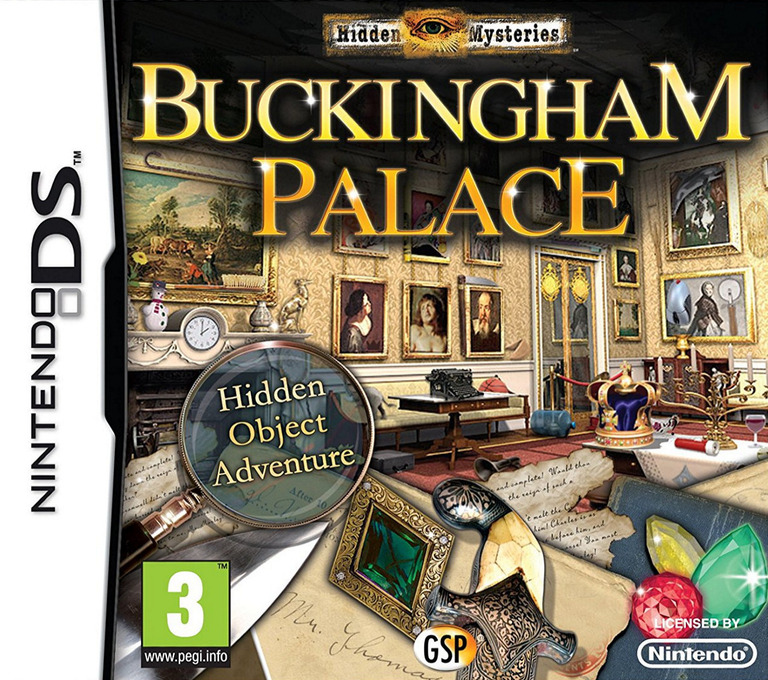 Hidden Mysteries - Buckingham Palace - Nintendo DS Games
