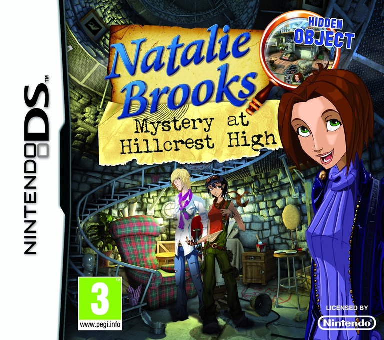 Natalie Brooks - Mystery at Hillcrest High - Nintendo DS Games
