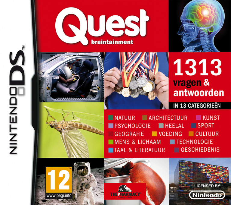 Quest Braintainment - 1313 vragen & antwoorden - Nintendo DS Games