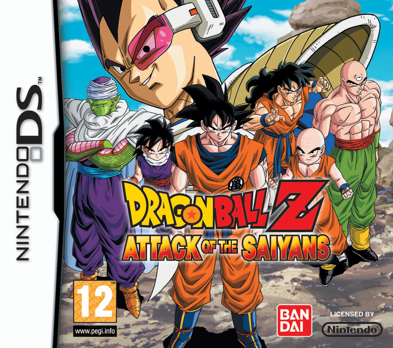 Dragon Ball Z - Attack of the Saiyans - Nintendo DS Games