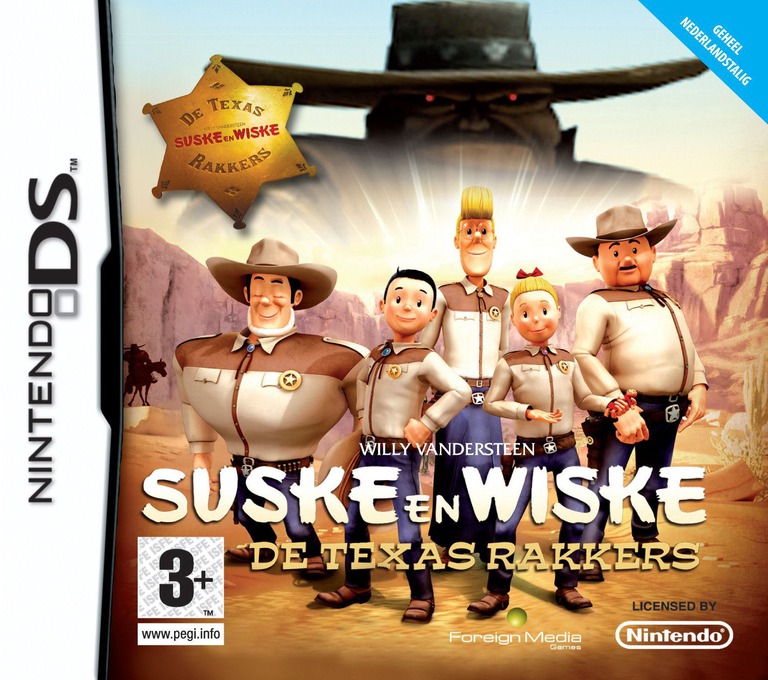 Suske en Wiske - De Texas Rakkers - Nintendo DS Games