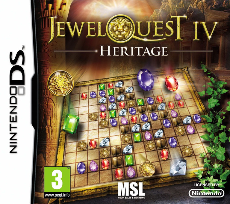 Jewel Quest IV - Heritage - Nintendo DS Games
