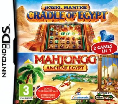 Jewel Master - Cradle of Egypt + Mahjongg - Ancient Egypt - Nintendo DS Games