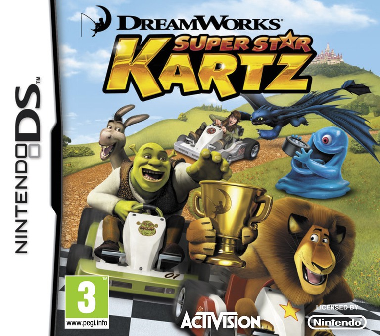 Dream Works: Super Star Kartz - Nintendo DS Games
