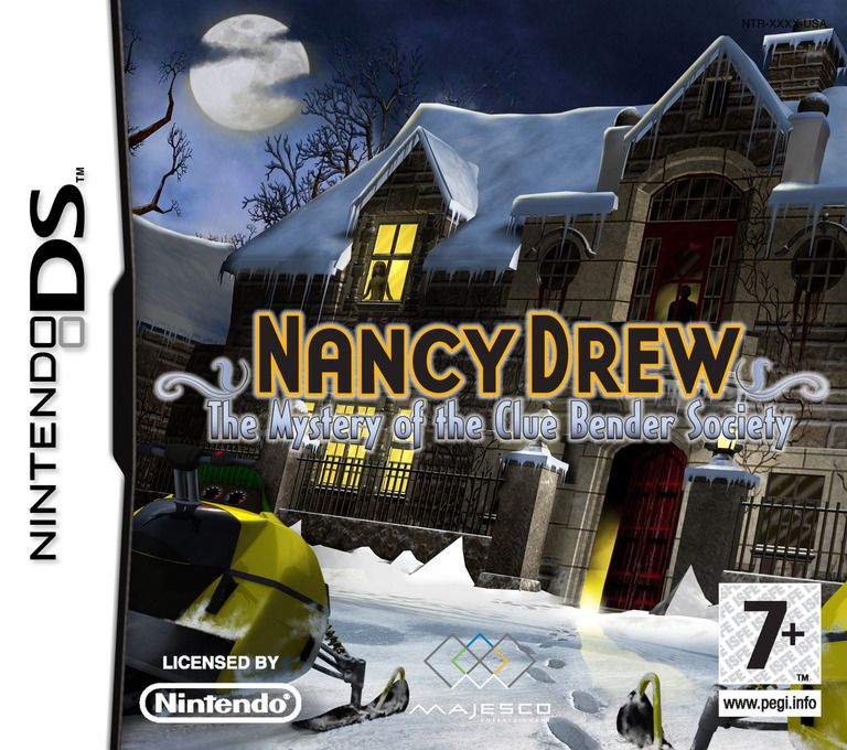 Nancy Drew - The Mystery of the Clue Bender Society - Nintendo DS Games