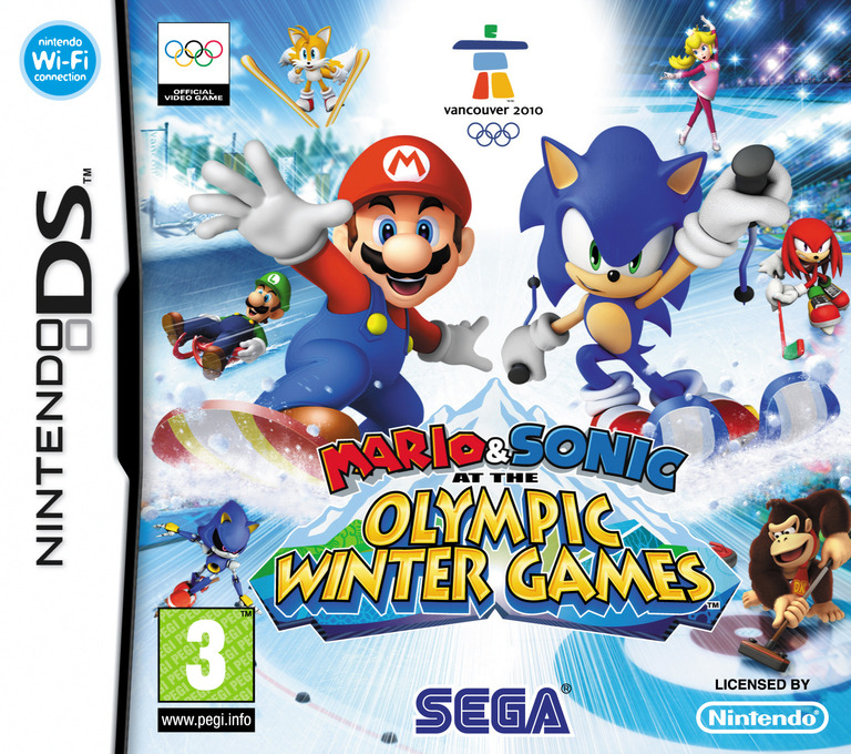 Mario & Sonic at the Olympic Winter Games - Nintendo DS Games