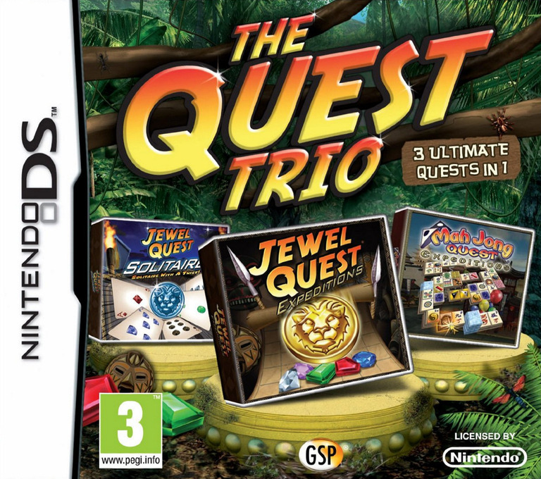 The Quest Trio - Nintendo DS Games