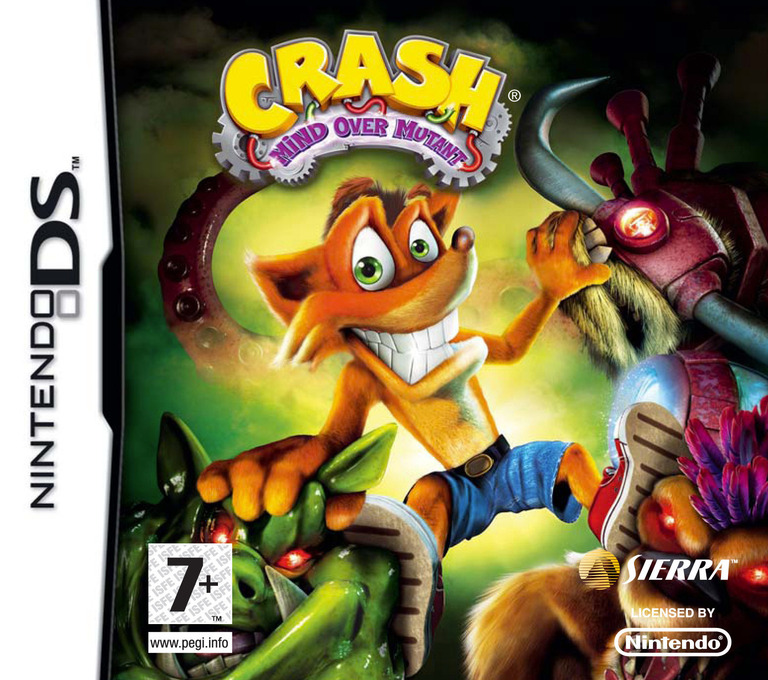 Crash - Mind over Mutant - Nintendo DS Games