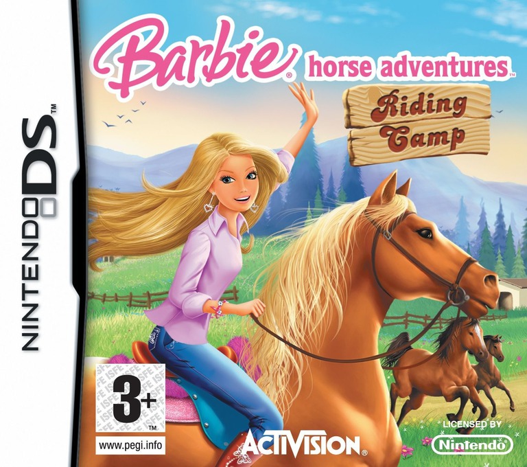 Barbie Horse Adventures - Riding Camp - Nintendo DS Games