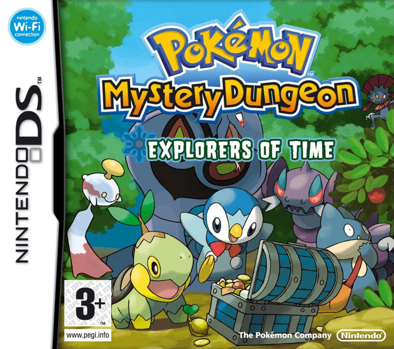 Pokémon Mystery Dungeon - Explorers of Time - Nintendo DS Games