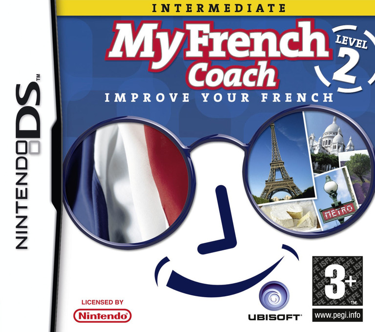 My French Coach - Level 2 - Improve Your French - Nintendo DS Games