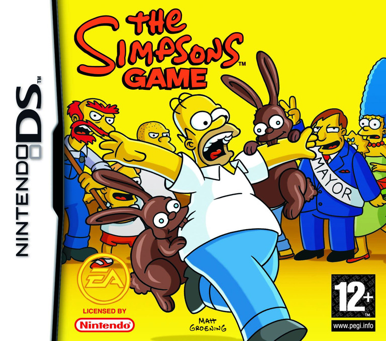 The Simpsons Game - Nintendo DS Games
