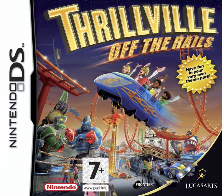 Thrillville off shop the rails wii