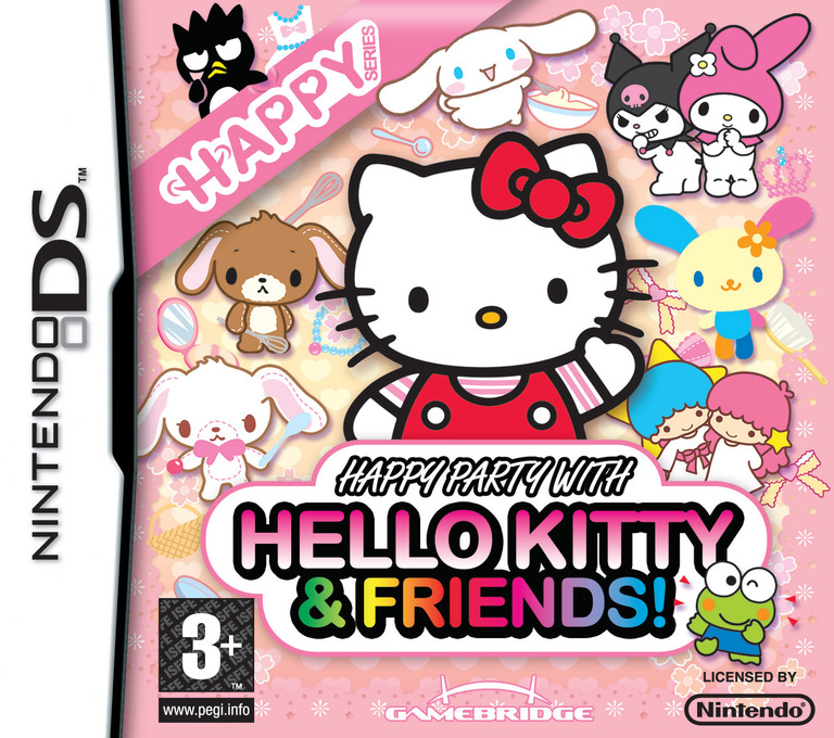 Happy Party with Hello Kitty & Friends! - Nintendo DS Games