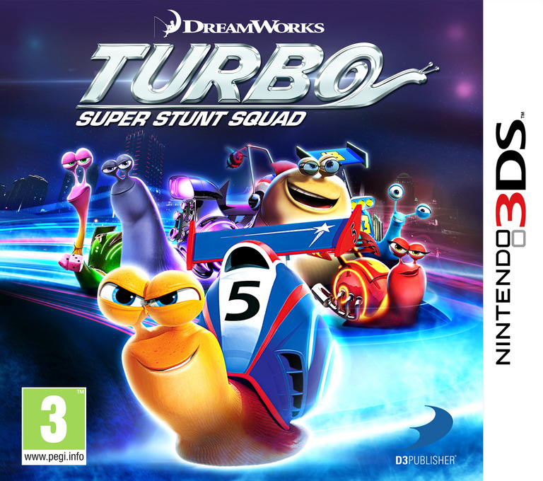 Turbo - Super Stunt Squad - Nintendo 3DS Games