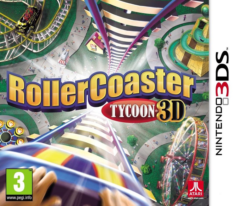 RollerCoaster Tycoon 3D - Nintendo 3DS Games