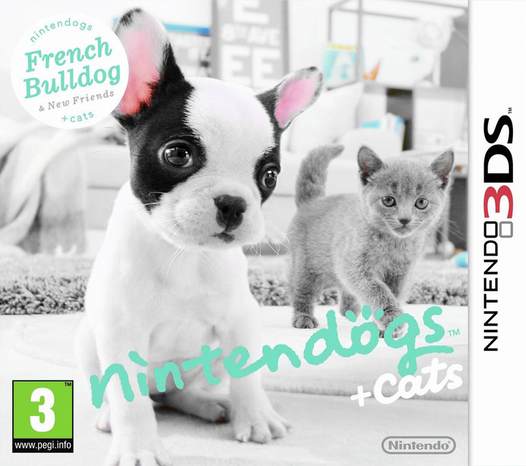 Nintendogs + Cats - French Bulldog & New Friends - Nintendo 3DS Games