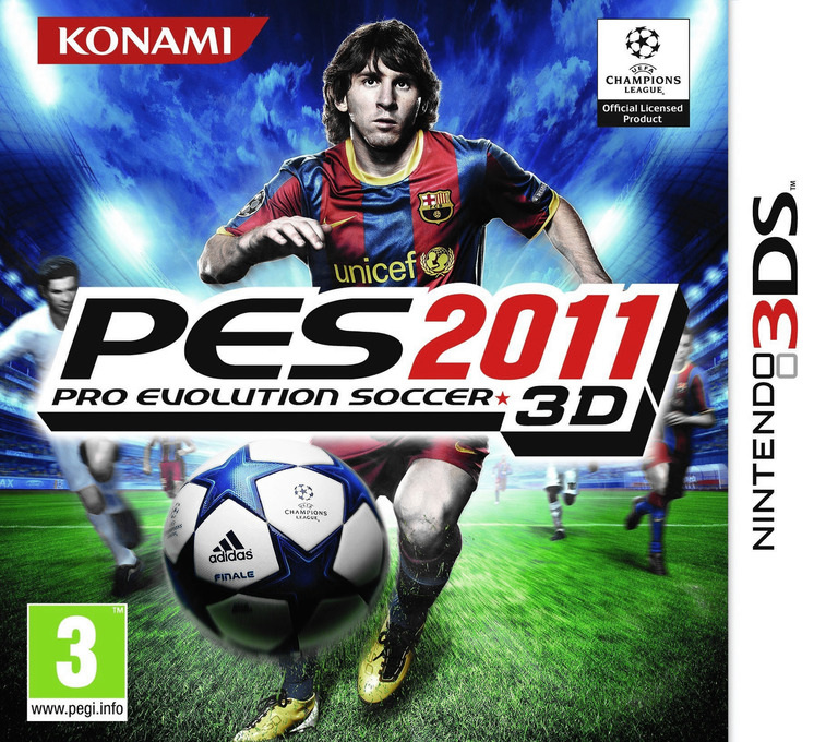 Pro Evolution Soccer 2011 3D - Nintendo 3DS Games