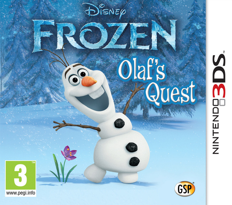 Disney Frozen - Olaf's Quest - Nintendo 3DS Games