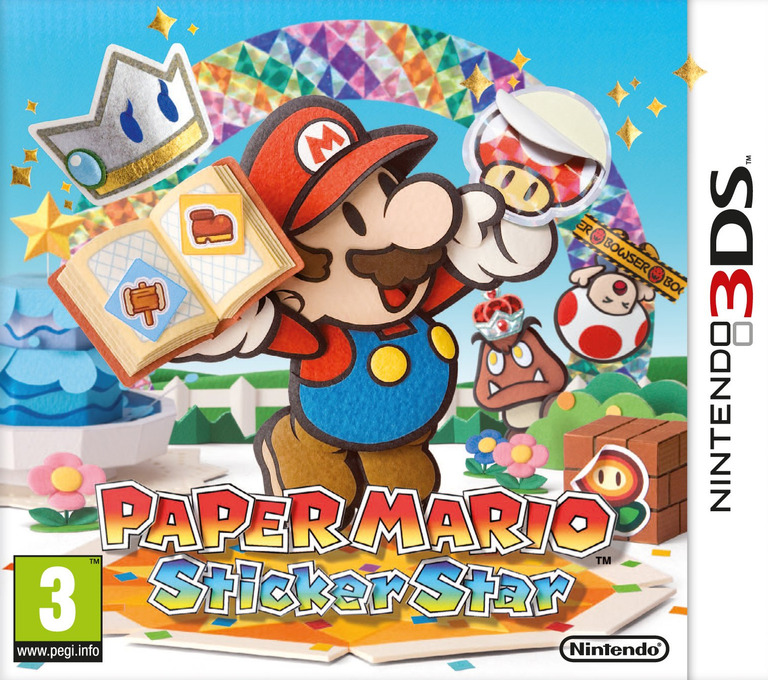 Paper Mario - Sticker Star - Nintendo 3DS Games