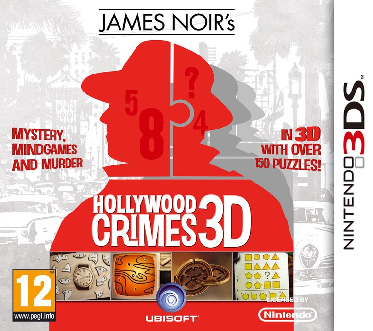 James Noir's Hollywood Crimes 3D - Nintendo 3DS Games