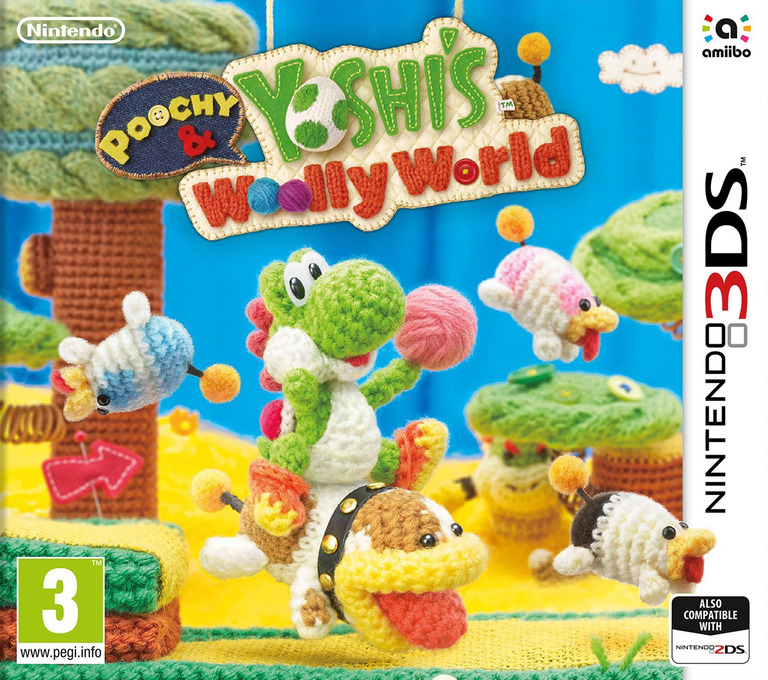 Poochy & Yoshi's Woolly World - Nintendo 3DS Games