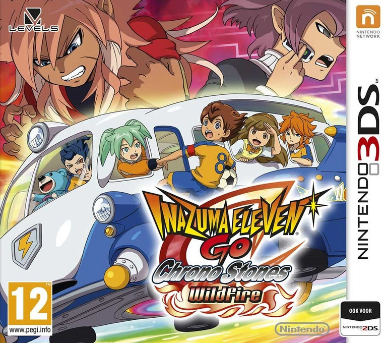 Inazuma Eleven GO - Chrono Stones - Wildfire - Nintendo 3DS Games