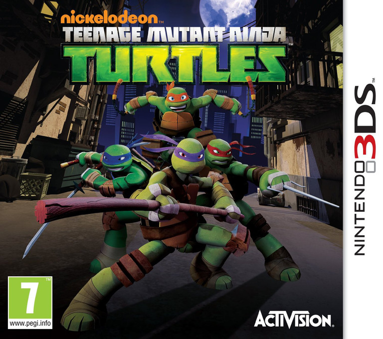 Nickelodeon Teenage Mutant Ninja Turtles - Nintendo 3DS Games