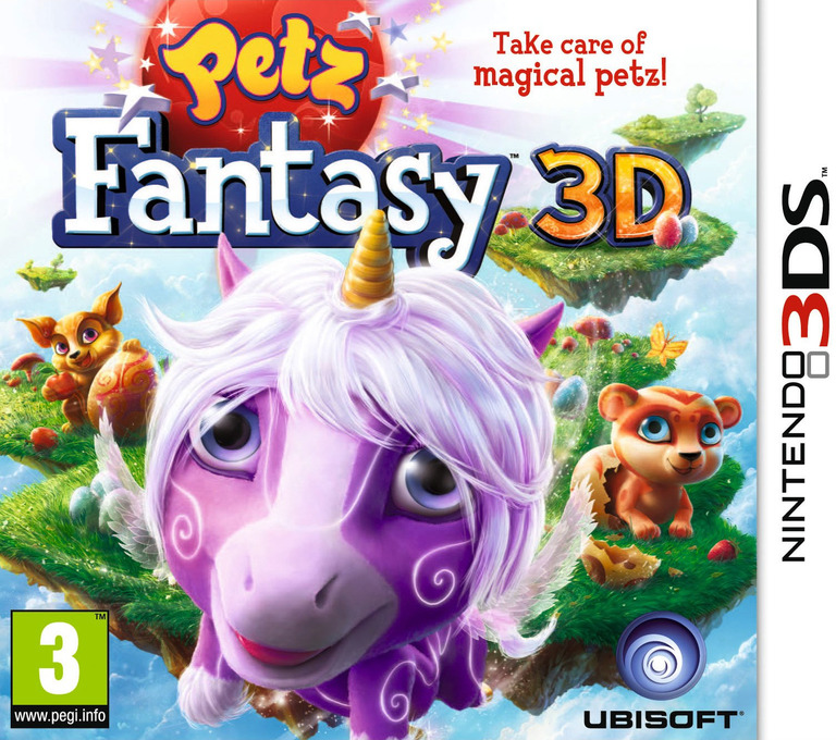 Petz Fantasy 3D - Nintendo 3DS Games