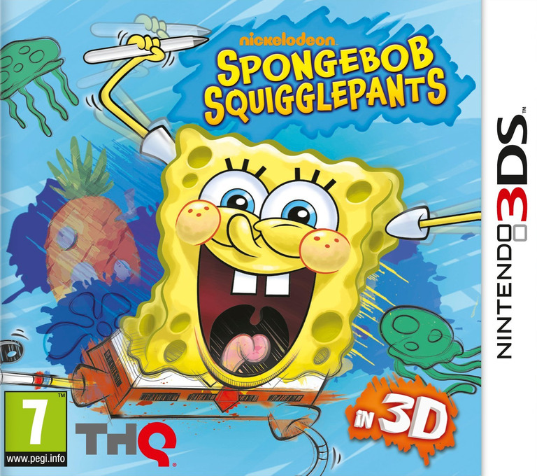 SpongeBob SquigglePants - Nintendo 3DS Games
