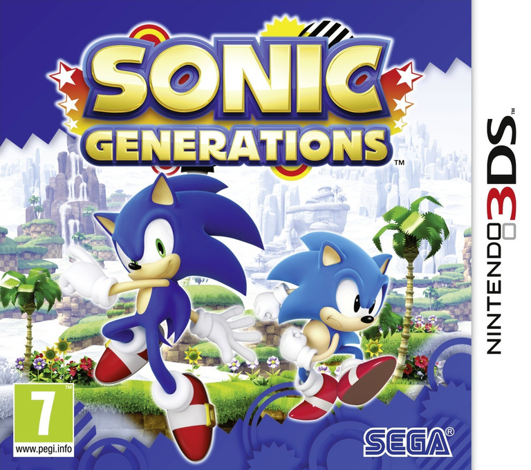 Sonic Generations - Nintendo 3DS Games