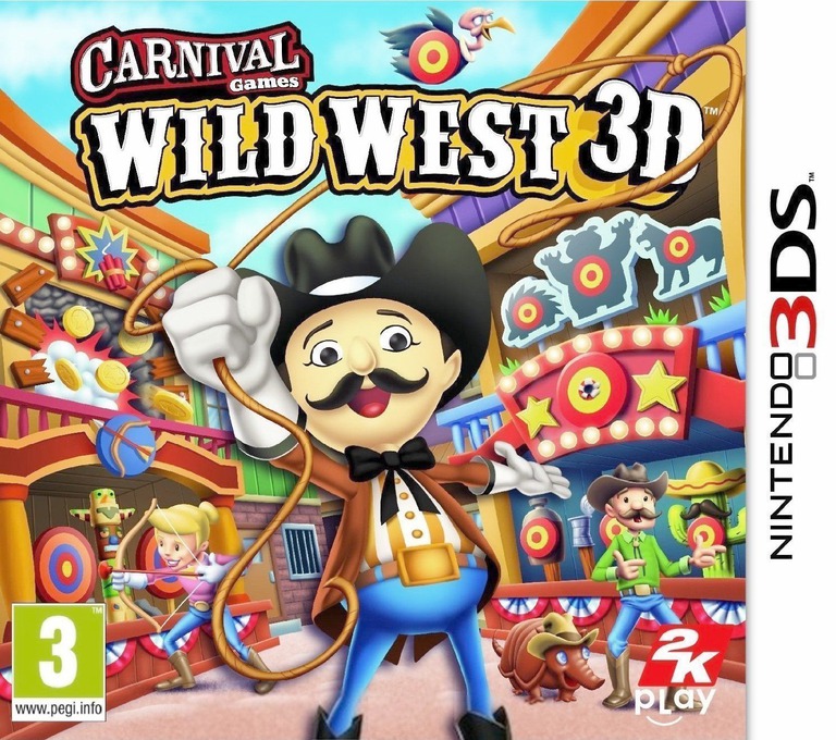 Carnival Games - Wild West 3D - Nintendo 3DS Games