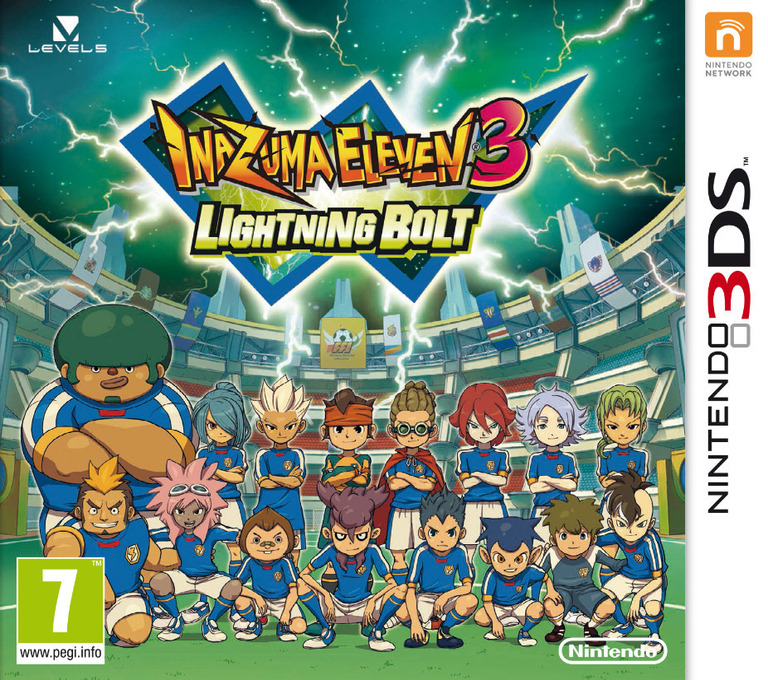 Inazuma Eleven 3 - Lightning Bolt - Nintendo 3DS Games