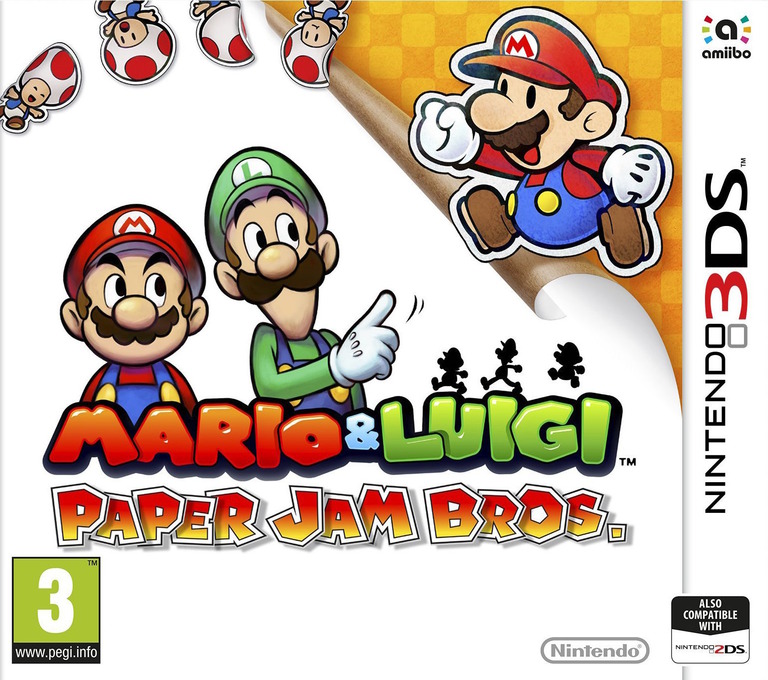 Mario & Luigi - Paper Jam Bros. - Nintendo 3DS Games