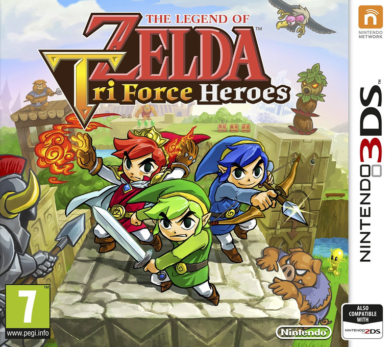 The Legend of Zelda - Tri Force Heroes - Nintendo 3DS Games