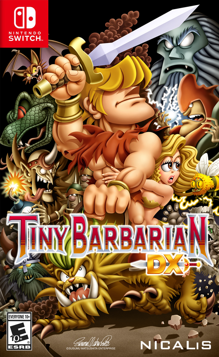 Tiny Barbarian DX - Nintendo Switch Games