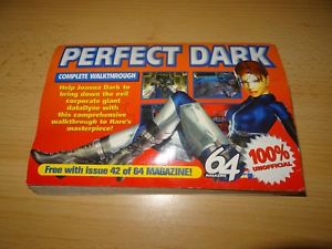 Perfect Dark Walkthrough N64 - Manual - Nintendo 64 Manuals