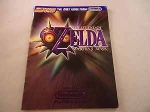 Zelda Majora's Mask Official Player's Guide - Manual - Nintendo 64 Manuals
