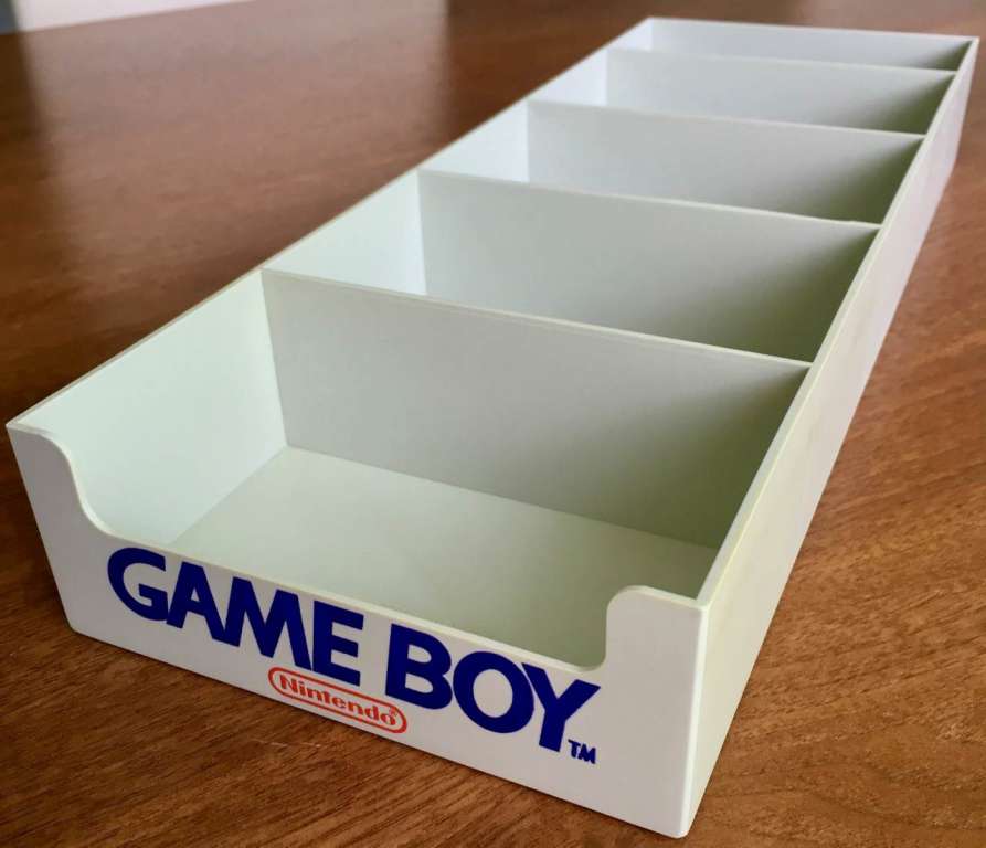 Original Nintendo Gameboy Collector's Tray - Gameboy Classic Hardware