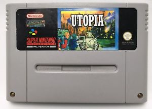 Utopia: The Creation of a Nation - Super Nintendo Games